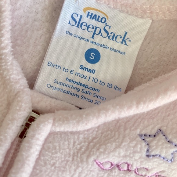 HALO Fleece SleepSack Bundle Size Small - Picture 3 of 5